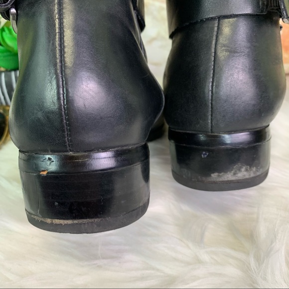 JOE'S Black Leather Riding Boots, 9M - Picture 14 of 14